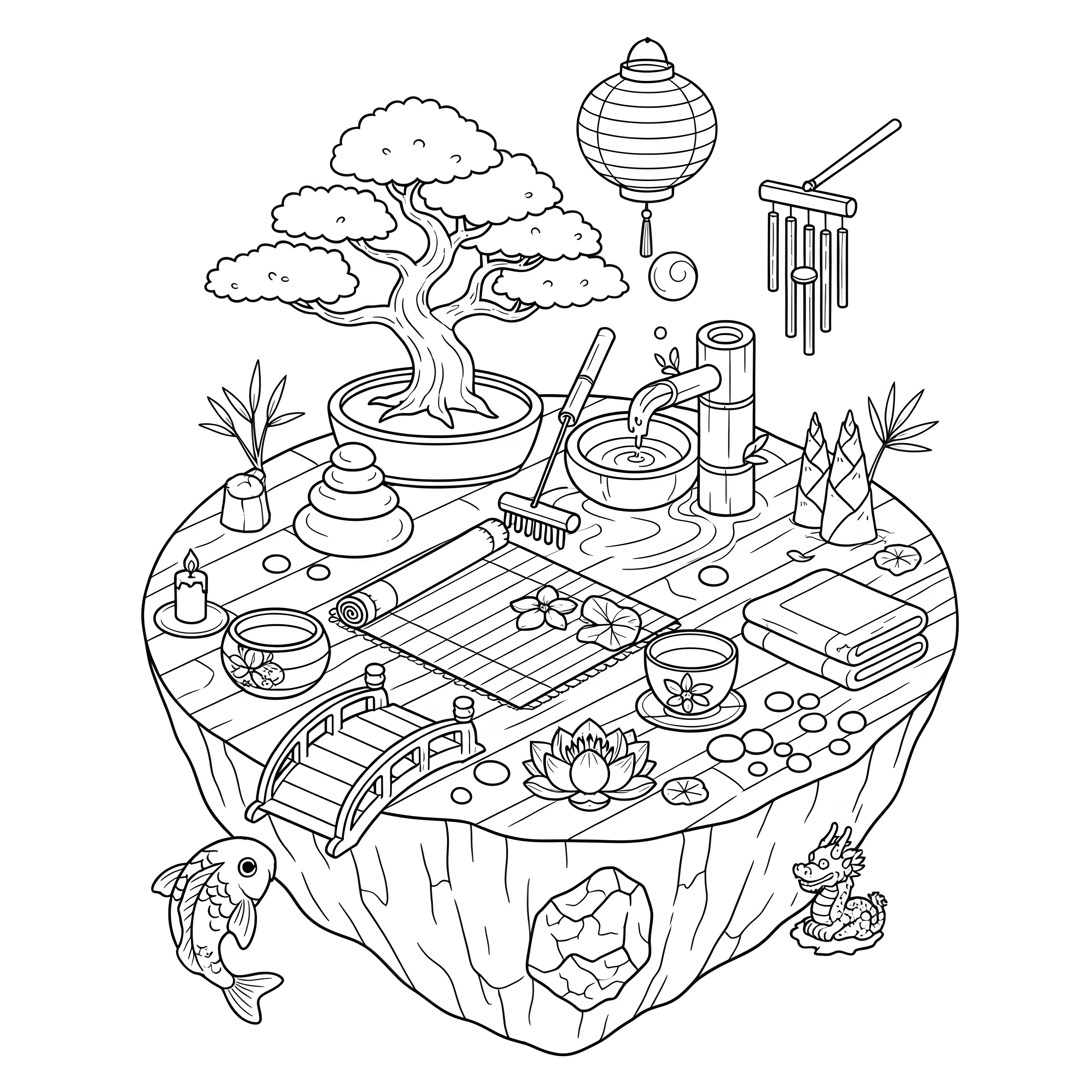 Livre de coloriage ouvert